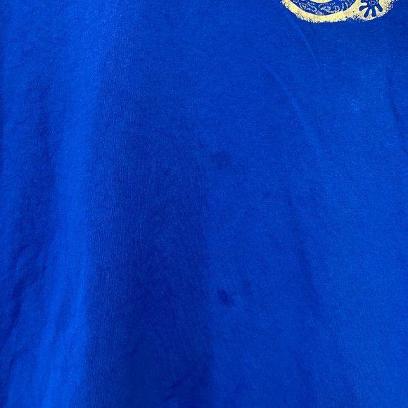 Puerto Vallarta Mexico Tank Top Men Size XL Sleeveless Shirt Gecko Print STAINS - Picture 7 of 7